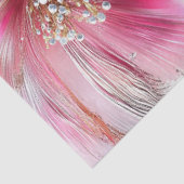 Decoupage Set van 2 Bloemen Design Parel Like Kleu Tissuepapier (Detail)