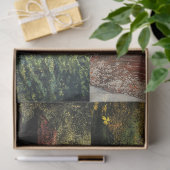 Decoupage Set van 4 overdekte bruggen Tissuepapier (Geschenk)