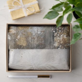 Decoupage Shaggy Highland Koe in zonnebloemveld Tissuepapier (Geschenk)