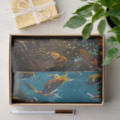 Decoupage Shark Ocean Water World Tissuepapier (Geschenk)