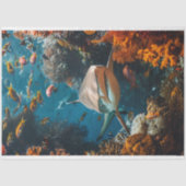 Decoupage Shark Ocean Water World Tissuepapier (Voorkant)