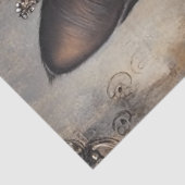 Decoupage Siamese Cat Royal Fantasy Crown Tissuepapier (Detail)