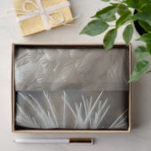 Decoupage Silkie Showgirl Chicken White Feathers Tissuepapier (Geschenk)