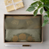 Decoupage Skelet Ringdrager Alizabeth Tissuepapier (Geschenk)
