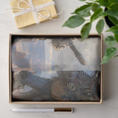 Decoupage Skeleton Cowboy Fur Feather Funk Band Tissuepapier (Geschenk)