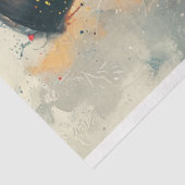 Decoupage Skeleton Paar bruiloft Tissuepapier (Detail)