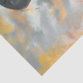 Decoupage Skeleton Paar Victoriaans Steampunk Tissuepapier (Detail)