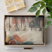 Decoupage Skeleton Party Paar Tissuepapier (Geschenk)