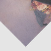 Decoupage Skeleton Sisters in Pink Blooms Tissuepapier (Detail)