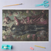 Decoupage Skeletten Dag van de Dood Tissuepapier (Craft)