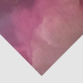 Decoupage Smoky Faux Finish Gouden Geel Paarse Tissuepapier (Detail)