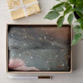 Decoupage  Sneeuwman Roze Sjaal Sled Tissuepapier (Geschenk)