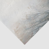 Decoupage Sneeuwman Roze Sjaal Sleeding Tissuepapier (Detail)