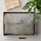 Decoupage Snowman & Reindeer Snowy Woodlands Tissuepapier (Geschenk)