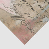 Decoupage Southern Charm Bloemen Roze Parasol Tissuepapier (Detail)