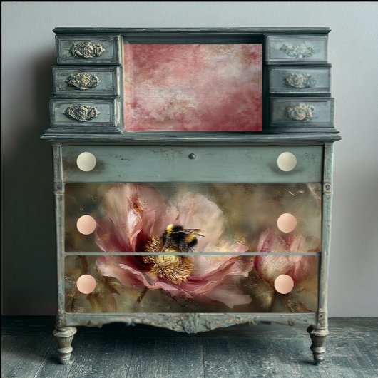 Decoupage Southpaw Apiary Bee & Furniture Farm  Tissuepapier