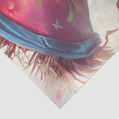 Decoupage Speelse Liberty Bell Kat USA Tissuepapier (Detail)