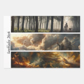 Decoupage Spiritual Journey 26x6 Handsaws  Inpakpapier Vel (Voorkant)