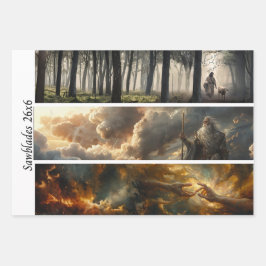 Decoupage Spiritual Journey 26x6 Handsaws  Inpakpapier Vel