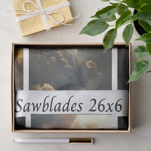 Decoupage Spiritual Journey 26x6 Handsaws  Tissuepapier (Geschenk)