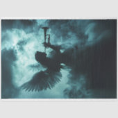 Decoupage Spiritueel zijn Gabriel Trumpet Call Tissuepapier (Voorkant)