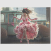 Decoupage Sprookjesachtige Whimsical Dress Valenti Tissuepapier (Voorkant)