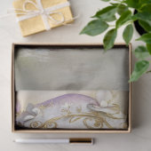 Decoupage Sprookjeshuis Lila Filligree Tissuepapier (Geschenk)