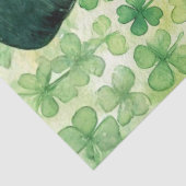 Découpage St. Patrick's Day Hoogland Ierse stijl Tissuepapier (Detail)