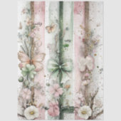Decoupage St. Patrick's Day Pastel Panelen Tissuepapier (Voorkant)