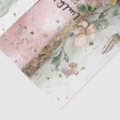 Decoupage St. Patrick's Day Pastel Panels  Tissuepapier (Detail)