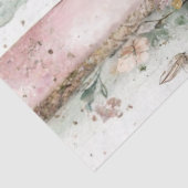 Decoupage St. Patrick's Day Pastel Panels  Tissuepapier (Detail)