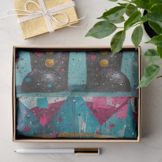 Decoupage Starlight Sass Whimsical Nutcracker  Tissuepapier (Geschenk)