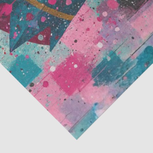 Decoupage Starlight Sass Whimsical Nutcracker  Tissuepapier (Detail)