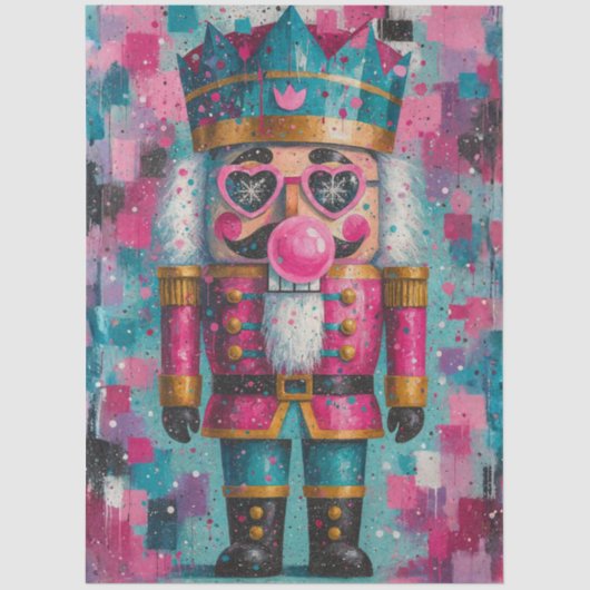 Decoupage Starlight Sass Whimsical Nutcracker  Tissuepapier (Voorkant)