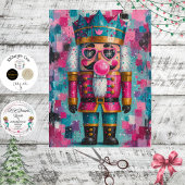 Decoupage Starlight Sass Whimsical Nutcracker  Tissuepapier