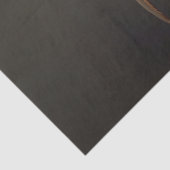 Decoupage Steampunk Alligator Top Hat met Veer Tissuepapier (Detail)