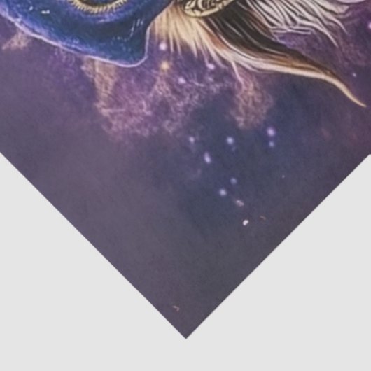 Decoupage Steampunk Australian Cattle Hondenras Tissuepapier (Detail)