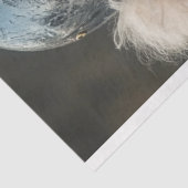 Decoupage Steampunk Blauw Standaard Poedel Tissuepapier (Detail)