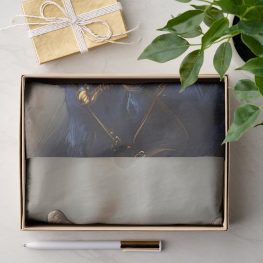 Decoupage Steampunk Blue Azure Tissuepapier (Geschenk)