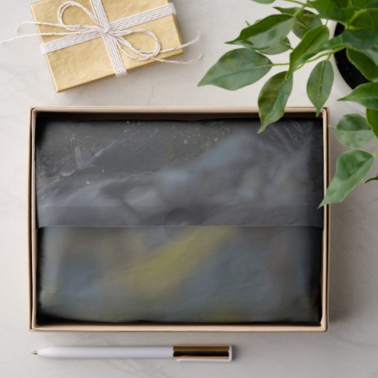 Decoupage Steampunk Blue Frog Tissuepapier (Geschenk)