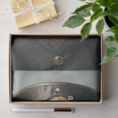 Decoupage Steampunk Bull Sir Bullington Gearhoof Tissuepapier (Geschenk)