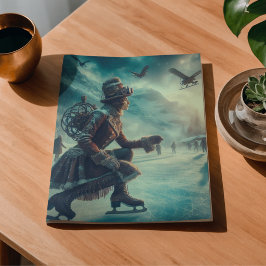 Decoupage Steampunk Fantasie Winter Boodschapper Tissuepapier