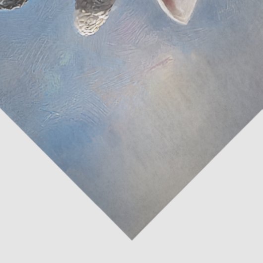 Decoupage Steampunk Fantasy Giraffe Tissuepapier (Detail)