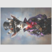 Decoupage Steampunk Fantasy Giraffe Tissuepapier (Voorkant)