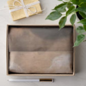 Decoupage Steampunk Fox Portrait Smoking Pipe Tissuepapier (Geschenk)