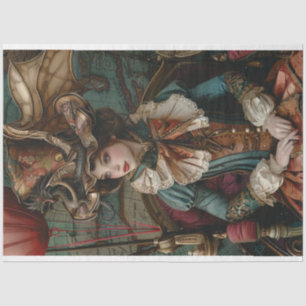 Decoupage Steampunk Gearheart Traveller Tissuepapier