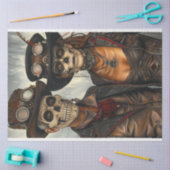 Decoupage Steampunk Gothic Love Skeleton Paar Tissuepapier (Craft)
