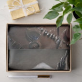 Decoupage Steampunk Heer Zebra Regalia  Tissuepapier (Geschenk)