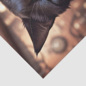 Decoupage - Steampunk kat drinkend bier - Tissuepapier (Detail)