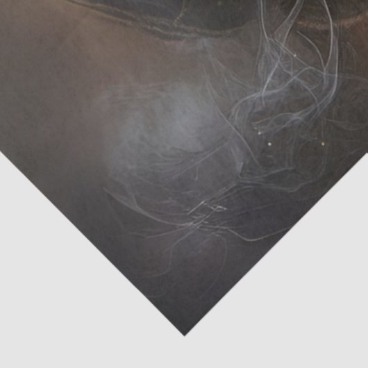 Decoupage Steampunk Mechanische Monarch Leeuw Tissuepapier (Detail)